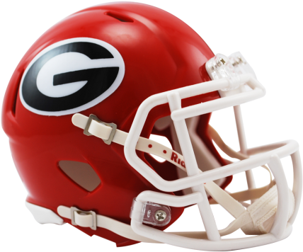Georgia Speed Mini Helmet - Georgia Helmet Png (475x429), Png Download
