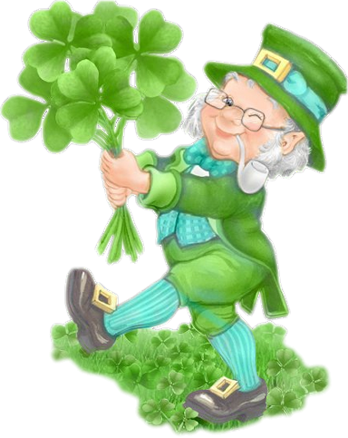 Scrapbooking - Mujka St Patrick's Day Clipart (384x483), Png Download