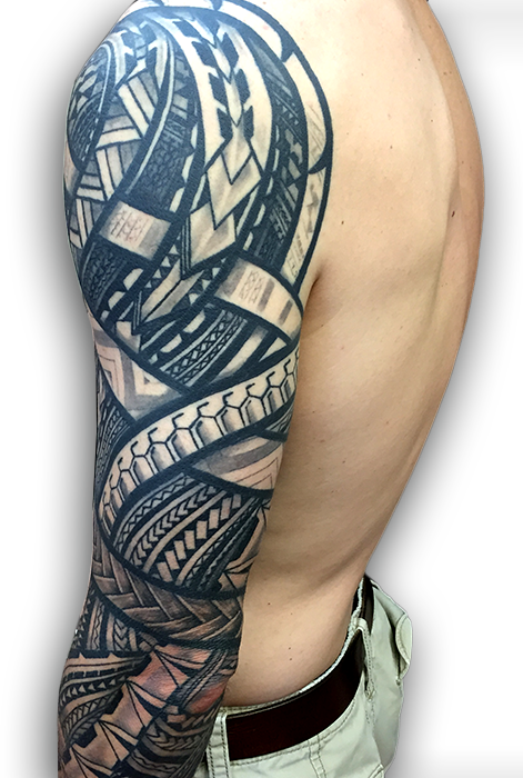 Masterful Cultural Tribal Pieces - Japanese Tattoo Tribal Cover Up (471x700), Png Download