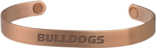 University Of Georgia Bulldogs - Sabona Of London Copper Bracelet Small/medium (535x535), Png Download