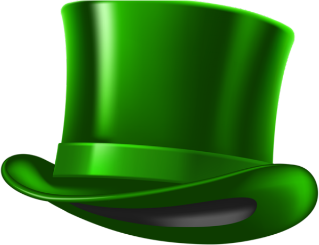 Irish Clipart Green Hat - St Patrick Day Hat (600x499), Png Download