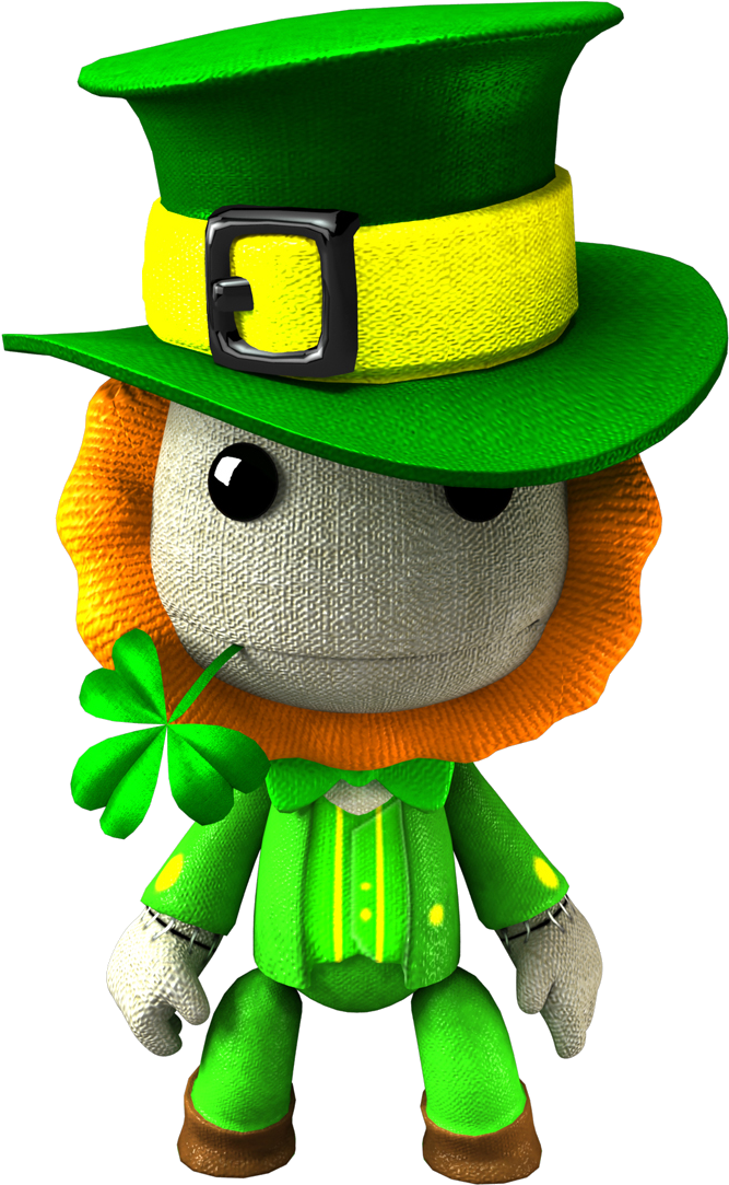 Leprechaun Costume - Little Big Planet (900x1200), Png Download