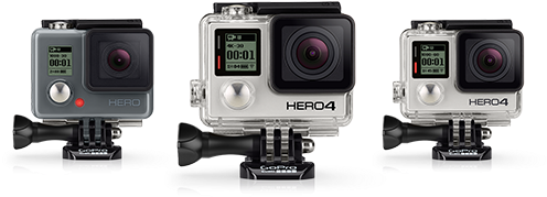 Do You Have A Gopro Hero 4 Silver Or Black Ripped Out - Gopro Cameras (500x320), Png Download