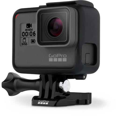 Gopro Camera Png Download Image - Gopro Hero 6 Black Camera Bundle (500x500), Png Download