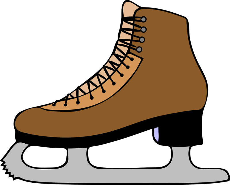 How To Set Use Ice Skate Shoe Svg Vector (600x483), Png Download
