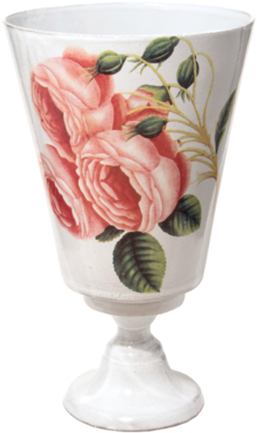 Cascading Flowers Vase - Astier De Villatte Floral Vase (500x500), Png Download