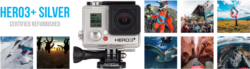 Photo Gopro Hero3 Silver Zpsfmoluipv (980x292), Png Download