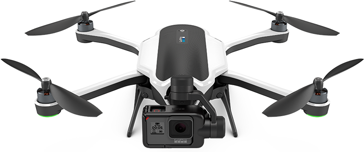 Gopro Karma Drone - Gopro 5 Drone (752x316), Png Download