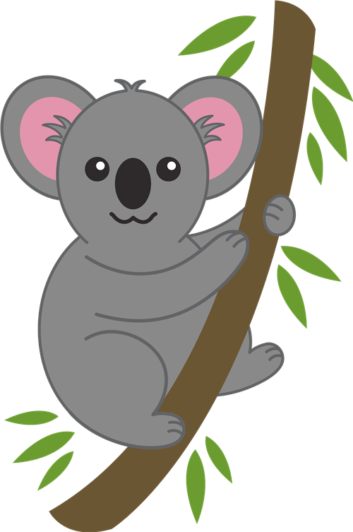 Koala - Koala Clipart (500x753), Png Download