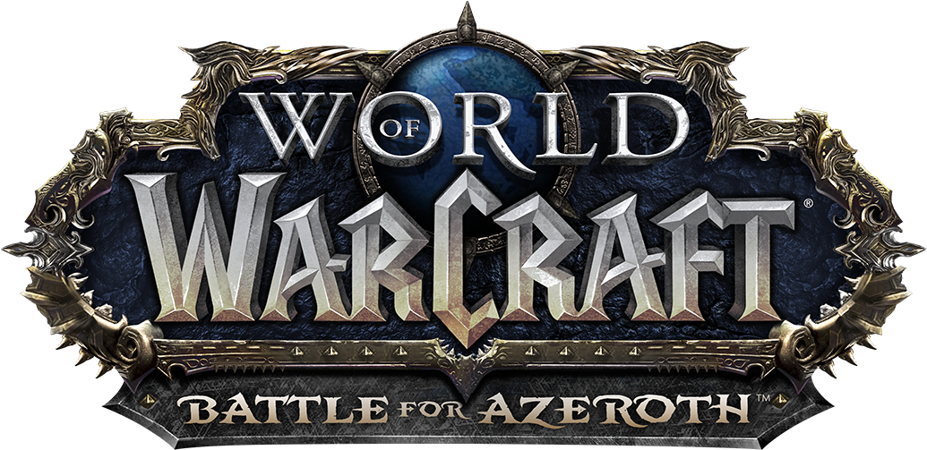 894kib, 1046x603, Latest[1] - World Of Warcraft Battle For Azeroth Logo (1046x603), Png Download