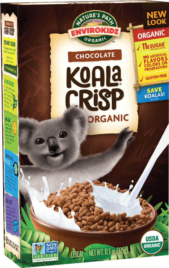 Natures Path Chocolate Koala Crisp (720x960), Png Download