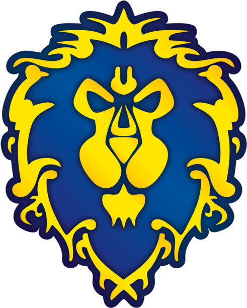 Day One Alliance Or Horde - Wow Alliance Logo Png (500x614), Png Download