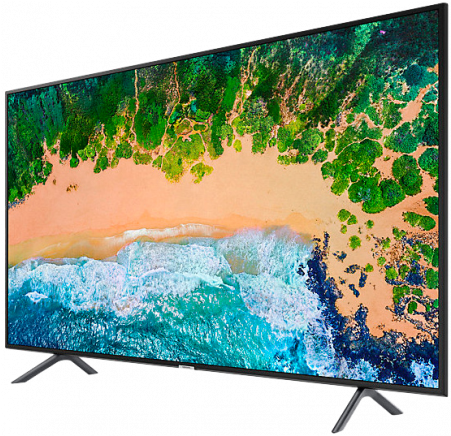 49" Samsung Uhd 4k Smart Tv - Samsung Ue43nu7092 (450x450), Png Download
