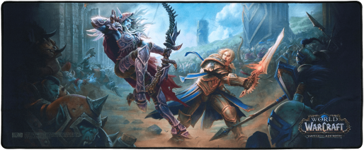 World Of Warcraft Forlorn Victory Gaming Desk Mat - World Of Warcraft Battle For Azeroth (550x550), Png Download