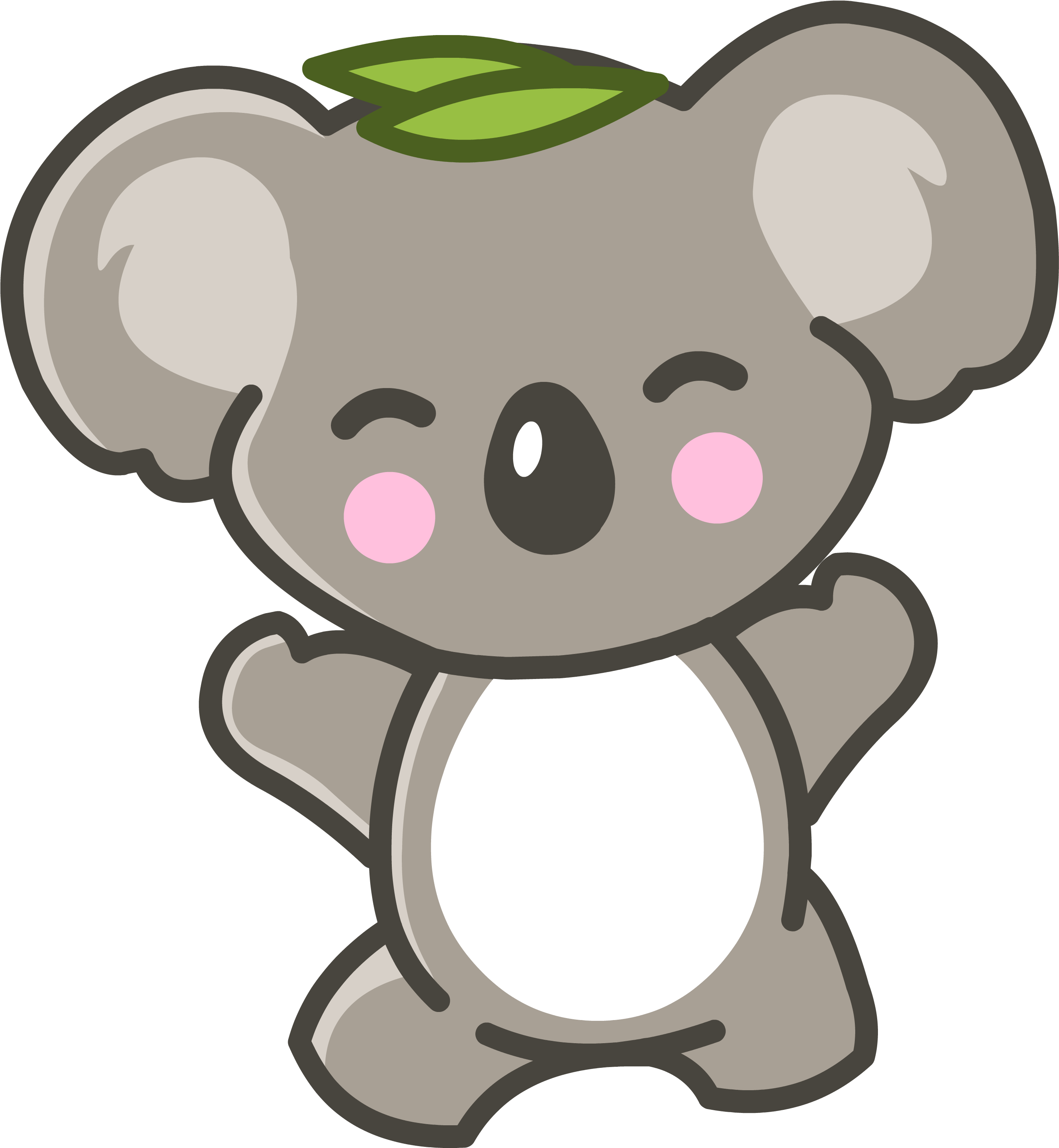 Download I'm Koala Cartoon Full Size PNG Image PNGkit