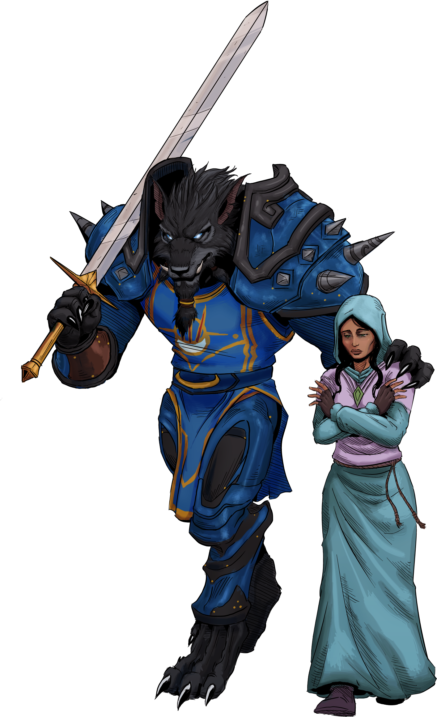 I - World Of Warcraft (1656x2585), Png Download