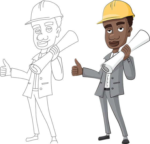 These Cool Png Business People Images Are From The - Cartoon Construction Workers Png (640x615), Png Download