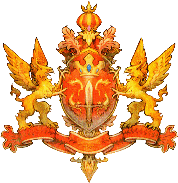Baron - Final Fantasy Coat Of Arms (645x650), Png Download