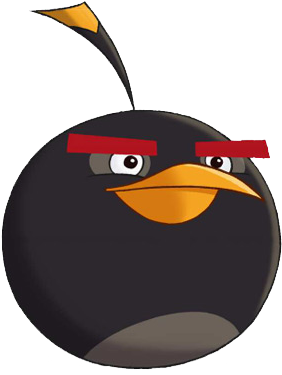 Bomb Angry Birds - Angry Birds Bomb Clipart (400x400), Png Download