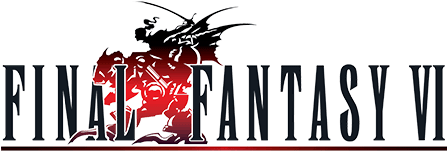 Final Fantasy Vi Logo - Final Fantasy 6 Title (500x300), Png Download