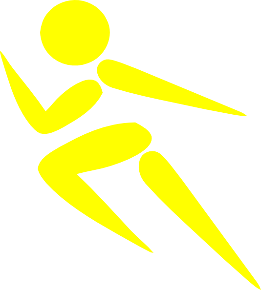 Girl Running (534x594), Png Download