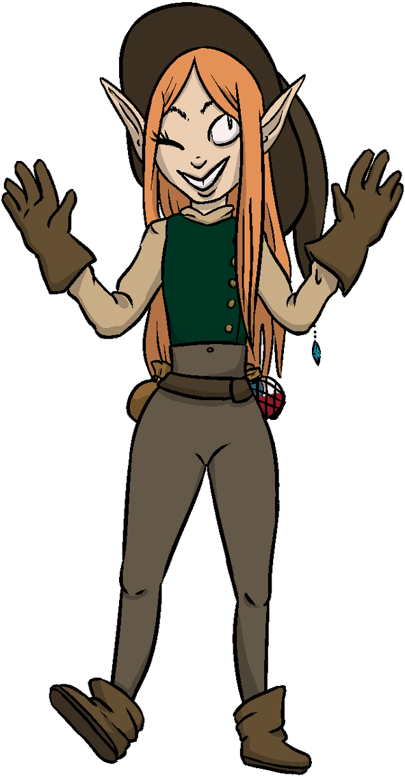 #dndelf Hashtag On Twitter - Cartoon (654x1200), Png Download