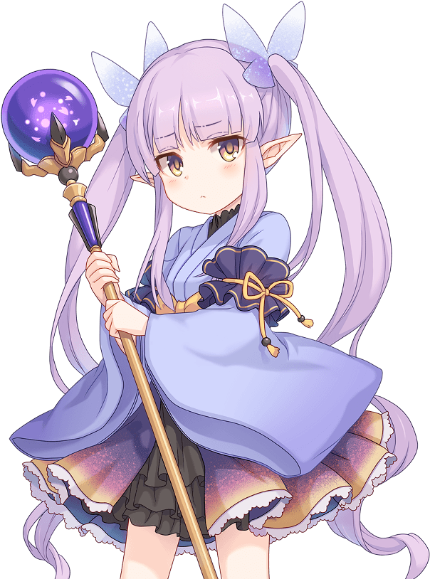 Cool Elf Staff Hikawa Kyoka Normal Start 0 Shy - Re Dive 鏡 華 (1000x1000), Png Download