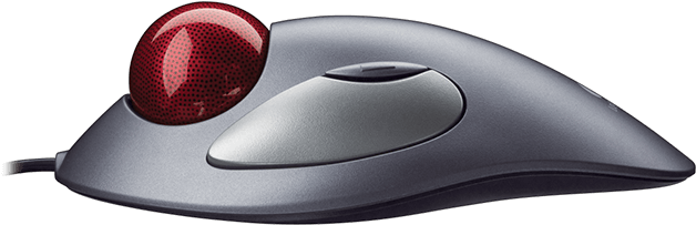 Clipart Resolution 652*560 - Logitech Left Right Handed Trackman Marble Mouse (652x560), Png Download