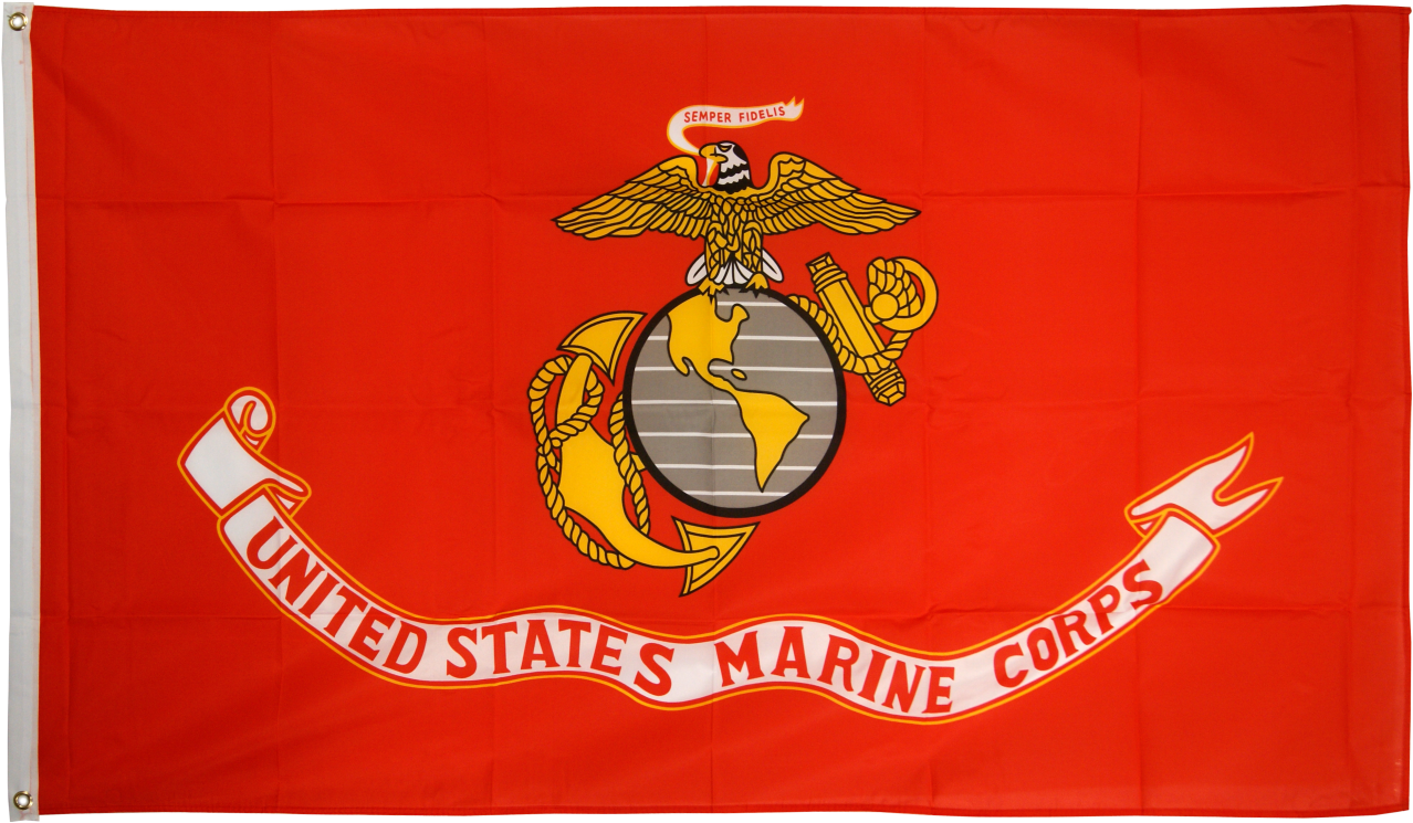 Buy Usa Us Marine Corps Flags At A Fantastic Price - Marine Corps Flag (1500x998), Png Download