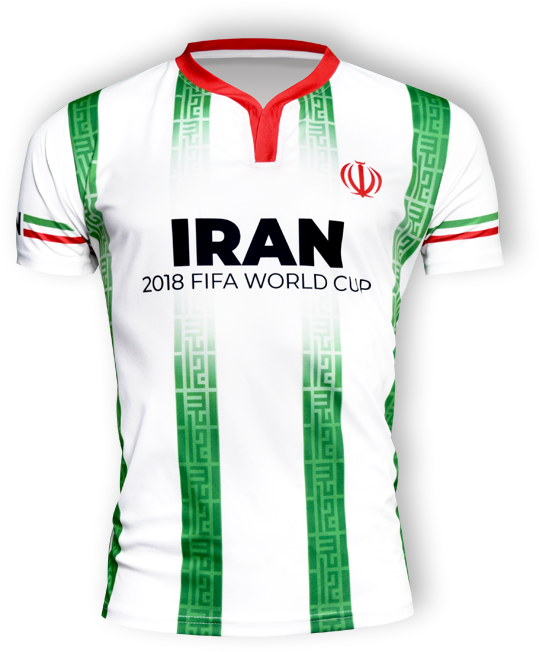 World Cup Iran 2018 Model-2 Adult - Polo Shirt (800x800), Png Download