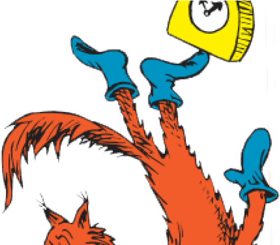 Character Clipart Dr Seuss - Fox In Socks (640x480), Png Download