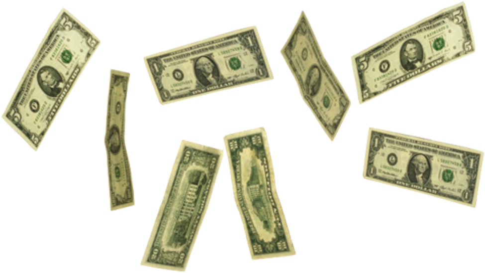 Report Abuse - Raining Money Gif Png (1024x684), Png Download