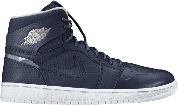 Air Jordan 1 Retro High Nouveau 'midnight Navy' - Sneakers (600x600), Png Download