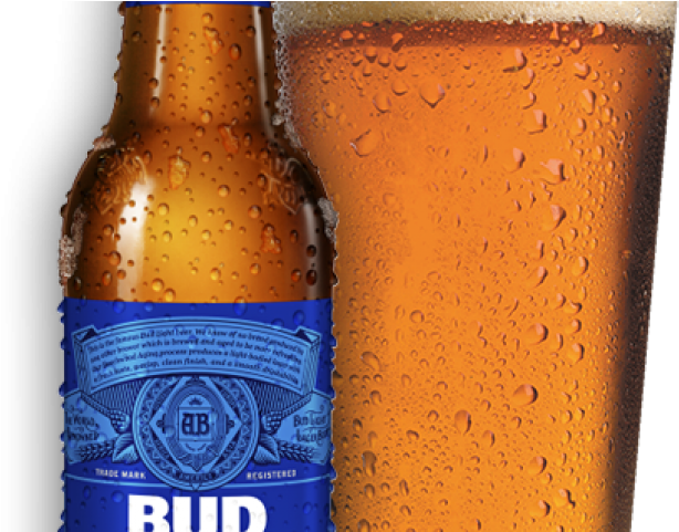 Bud Light Clipart Cerveza - Beer Bottle (640x480), Png Download