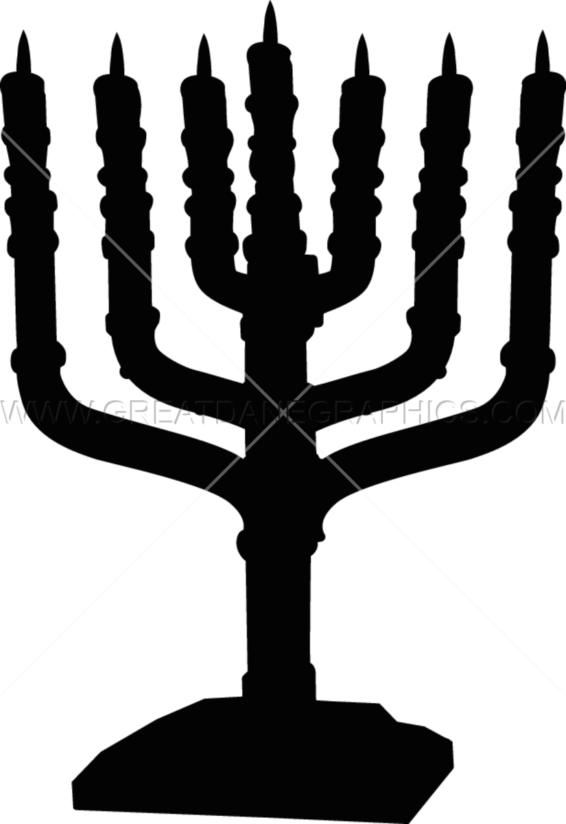 Menorah & Dreidel - Dreidel Silhouette (825x1200), Png Download