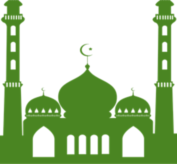 Pergeseran Tempat Ibadah Dari Masjid Ke Android - Eid Mubarak Manipulation Background (600x556), Png Download