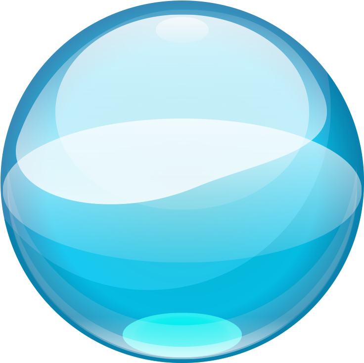 Blue Drops Texture Transprent Png Turquoise Aqua - Sphere (1181x1181), Png Download