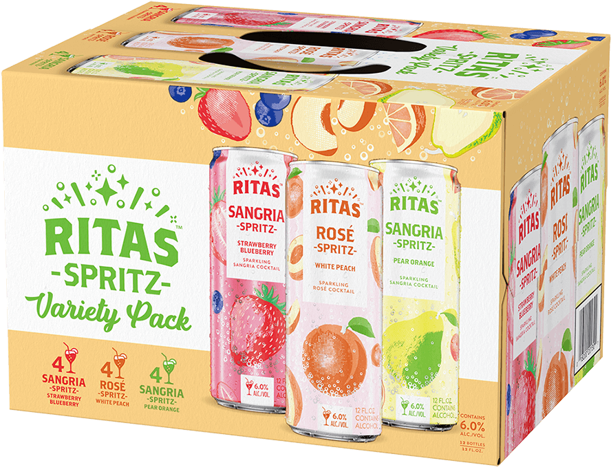 Ritas Spritz Variety Pack - Convenience Food (900x900), Png Download