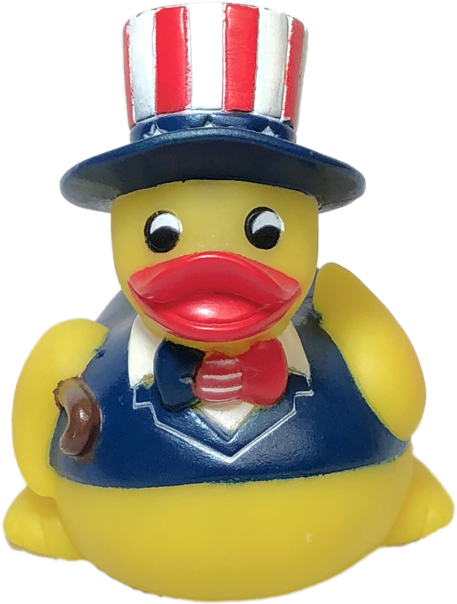 Patriotic Rubber Duck - Duck (1280x1280), Png Download
