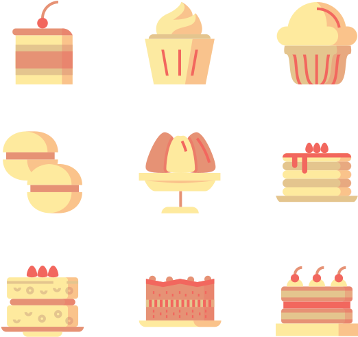 Sweet Cake (600x564), Png Download