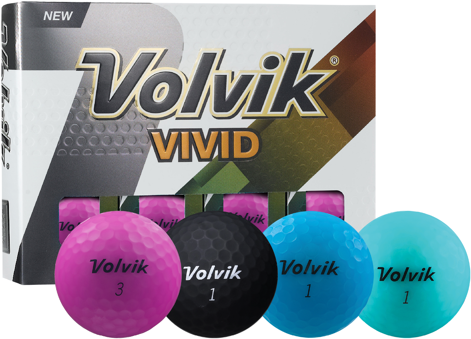 Subscribe - Black Volvik Golf Balls (1944x1536), Png Download