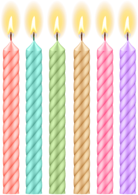 Free Png Download Birthday Candles Set Png Images Background - Birthday Candle Green Png (480x669), Png Download