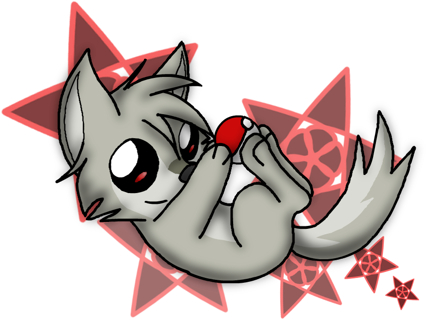 Wolf Clipart Chibi - Wolf Chibi Cute (868x651), Png Download