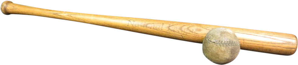 1930's-40's 26" "national League" Marked Baseball - Metalworking Hand Tool (979x979), Png Download