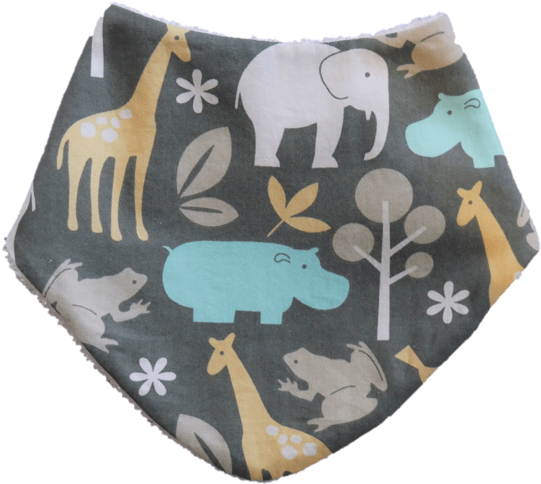 Michael Miller Zoo Fabric (1030x874), Png Download