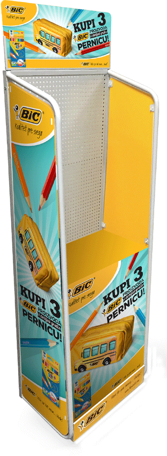 Bic Smart Agency - Box (338x920), Png Download
