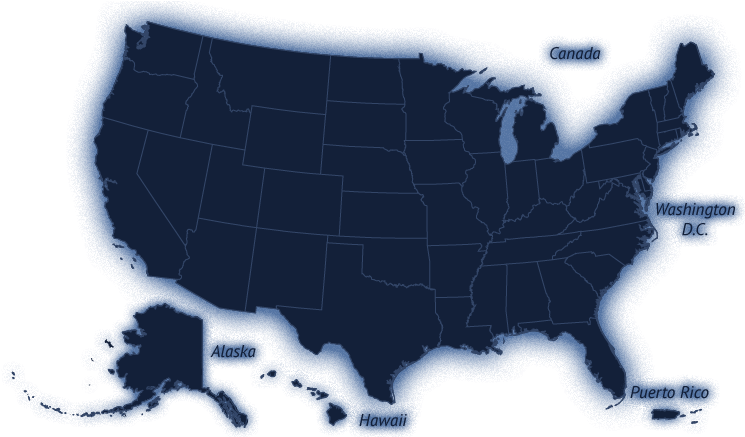 Us - Northeast Midwest South Pacific Coast (820x436), Png Download