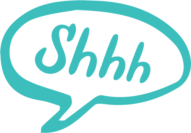 Royalty Free Shhh Clipart Retro - Calligraphy (800x800), Png Download