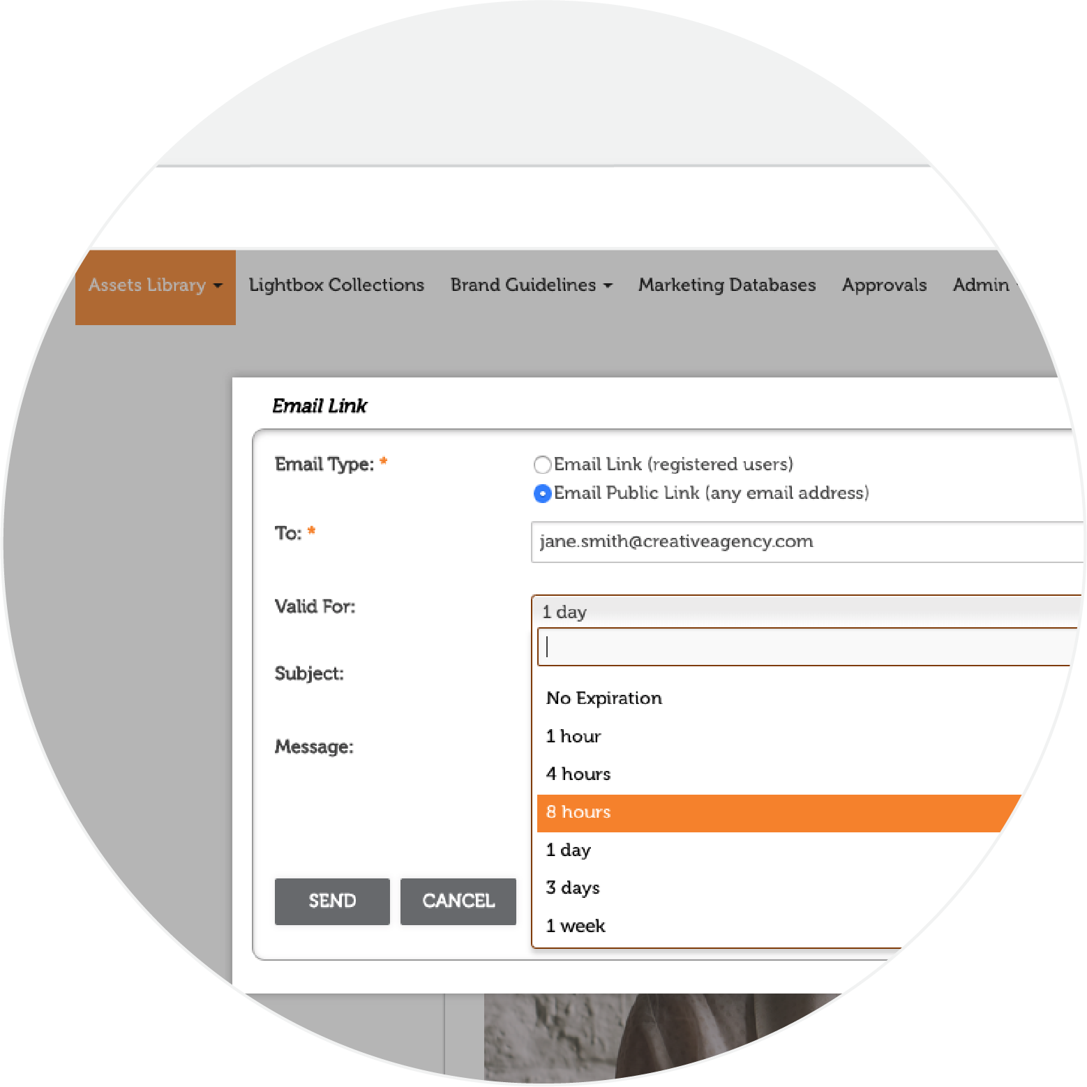 Ib Windows Dam Email Link - Circle (1558x1558), Png Download