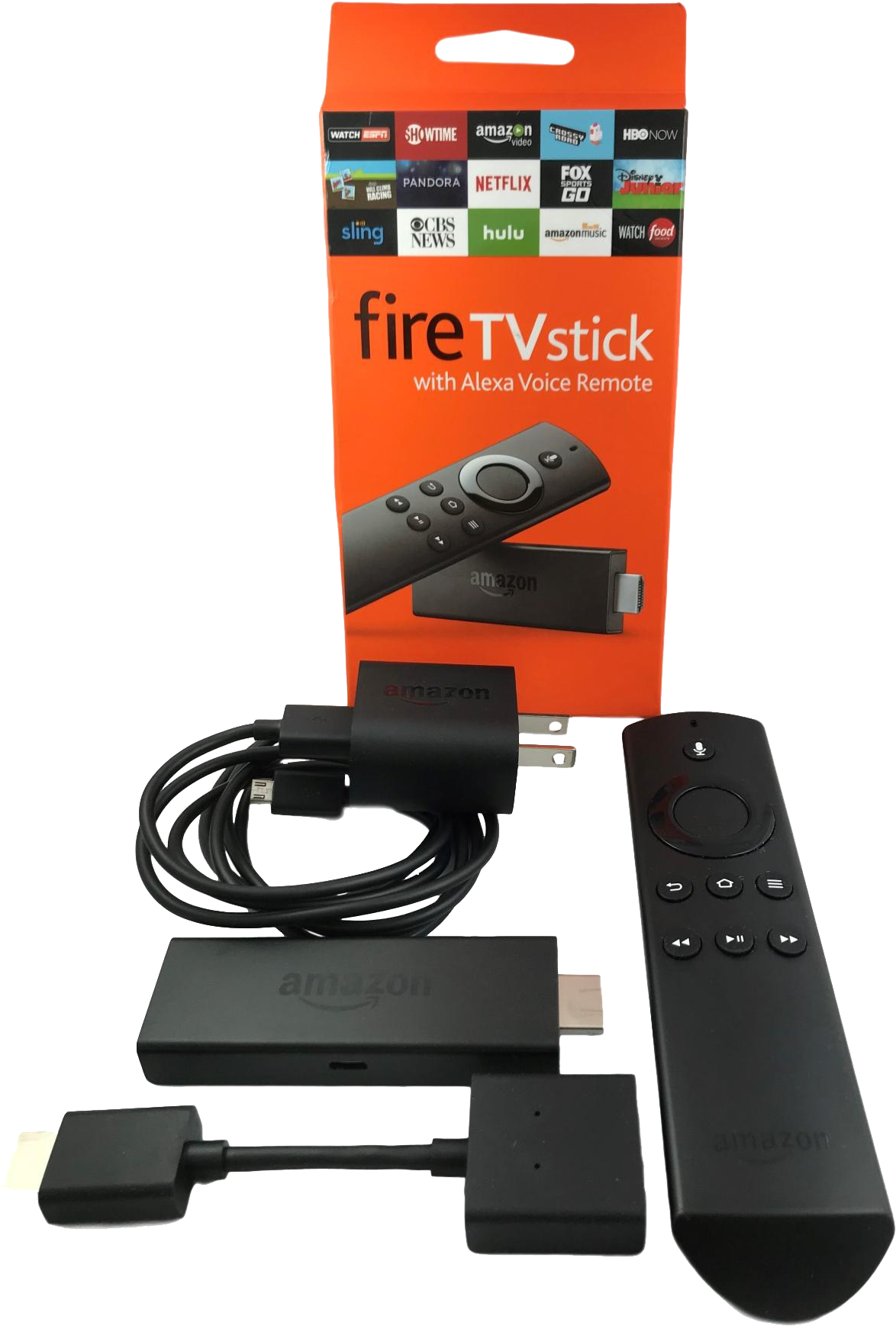 Amazon Fire Tv Stick No Background - Amazon Fire Tv Stick (2nd Generation) (1196x1736), Png Download